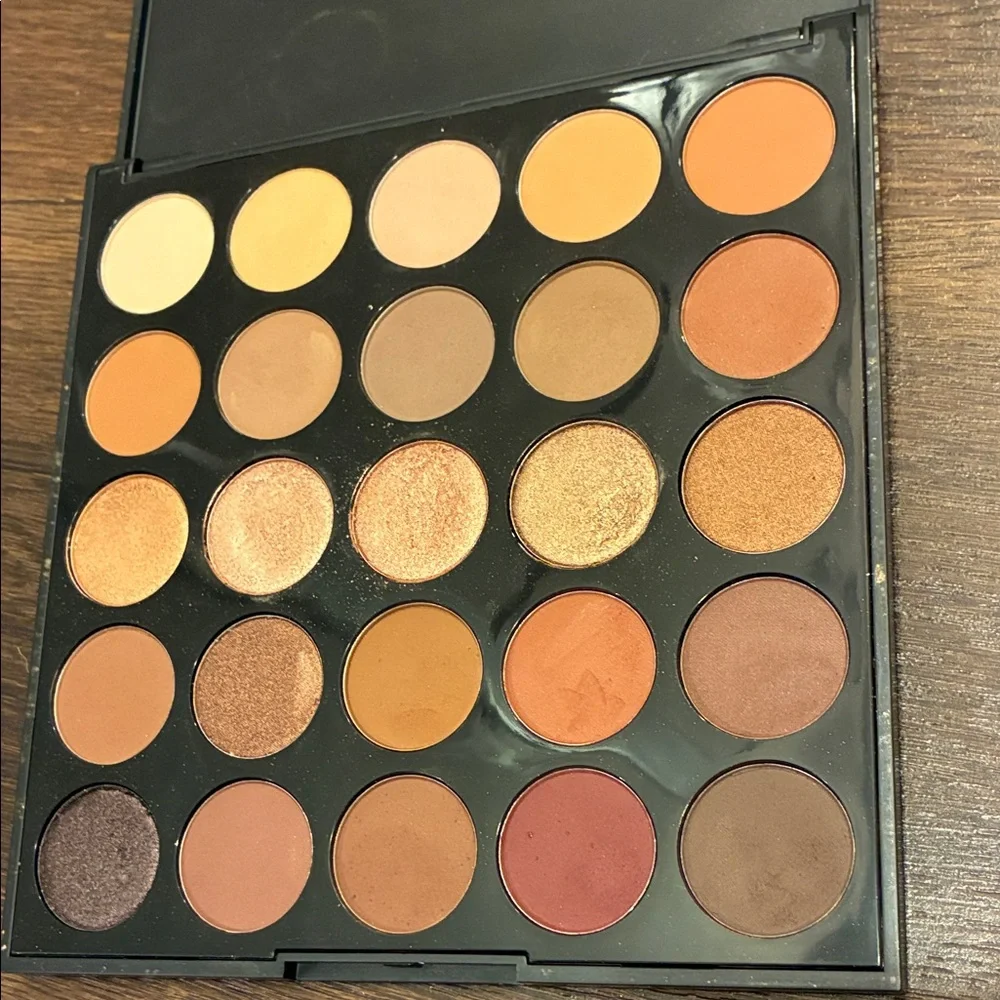 MORPHE 25B BRONZED MOCHA Eyeshadow Palette BROWNS with Warm Tones MATTE SHIMMER